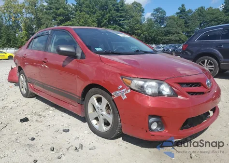 2011 Toyota Corolla Base from USA, damaged, VIN 2T1BU4EE0BC658354
